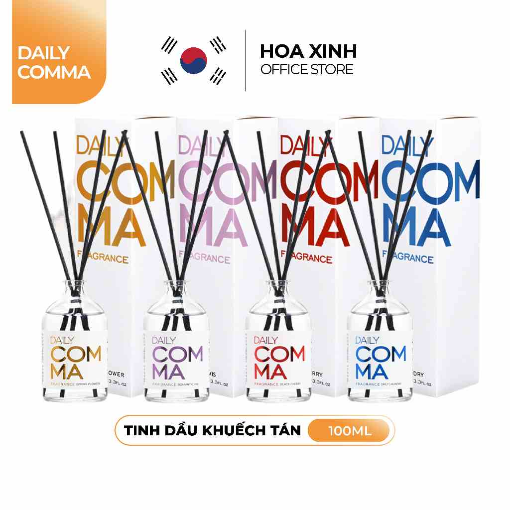 Tinh Dầu Khuếch Hương DAILY COMMA Crystal Hologram Diffuser 100ML