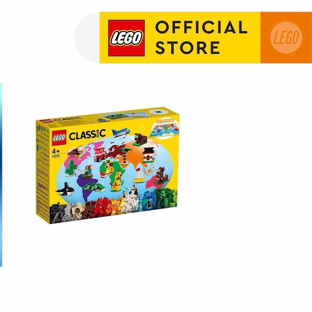 [Mã LIFEMC06CBAU giảm 50k đơn 350k] LEGO Classic 11015 Vòng quanh thế giới (950 chi tiết)