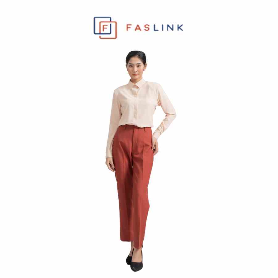 [Mã BMLTB200 giảm đến 100K đơn 499K] Quần Tây nữ Fixly Belly ống suông hiện đại - Faslink