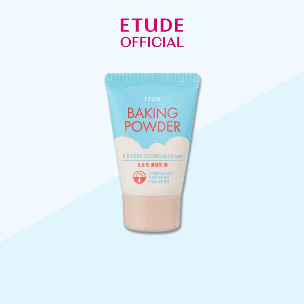 Sữa Rửa Mặt Tạo Bọt Etude House Dòng Baking Powder B.B Làm Sạch Sâu 30ml