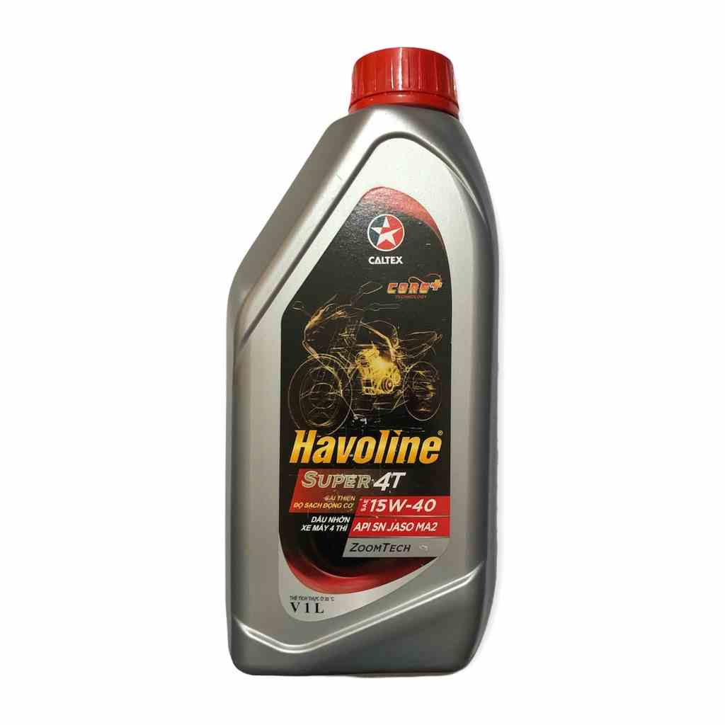 Nhớt xe số gốc khoáng Caltex Havoline Super4T 15w40/20w50 [ 1L ]