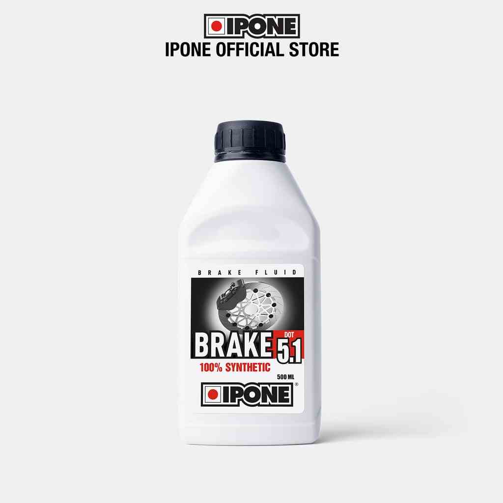 [Mã BMLTB200 giảm đến 100K đơn 499K] Dầu thắng tổng hợp Ipone Brake Dot 5.1 (500ml)