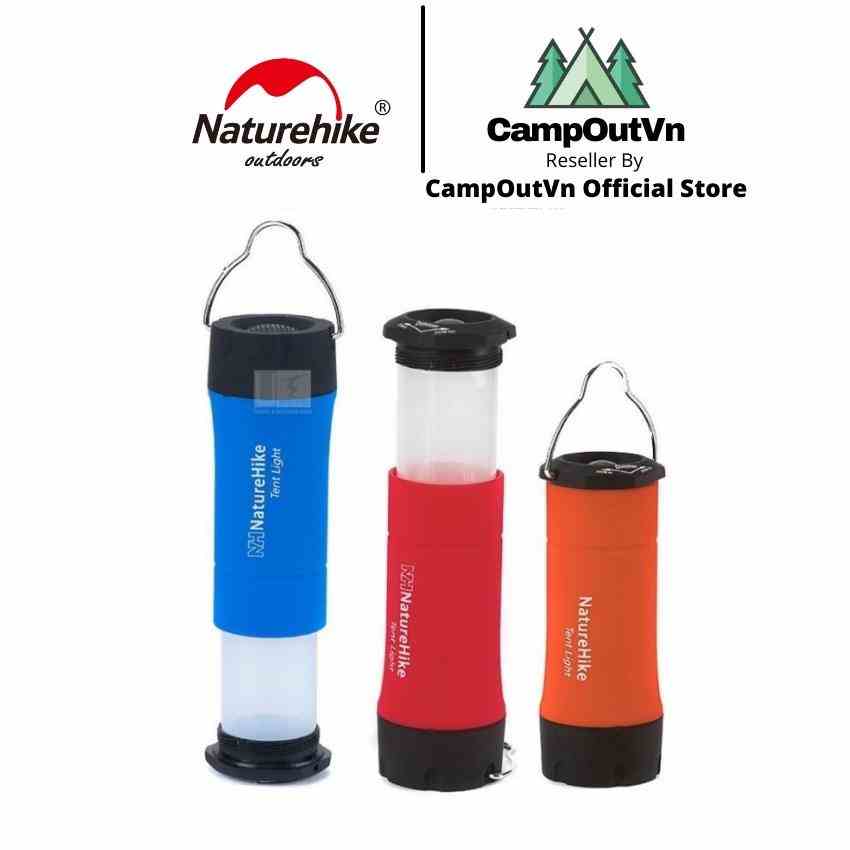 Naturehike đèn cắm trại campoutvn led du lịch dã ngoại treo lều đa đụng