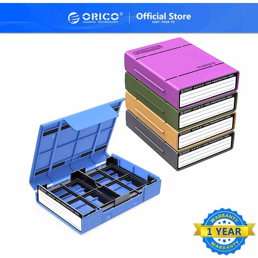 Hộp đựng ổ cứng 3.5inch ORICO PHP35 nhiều màu sắc tùy chọn