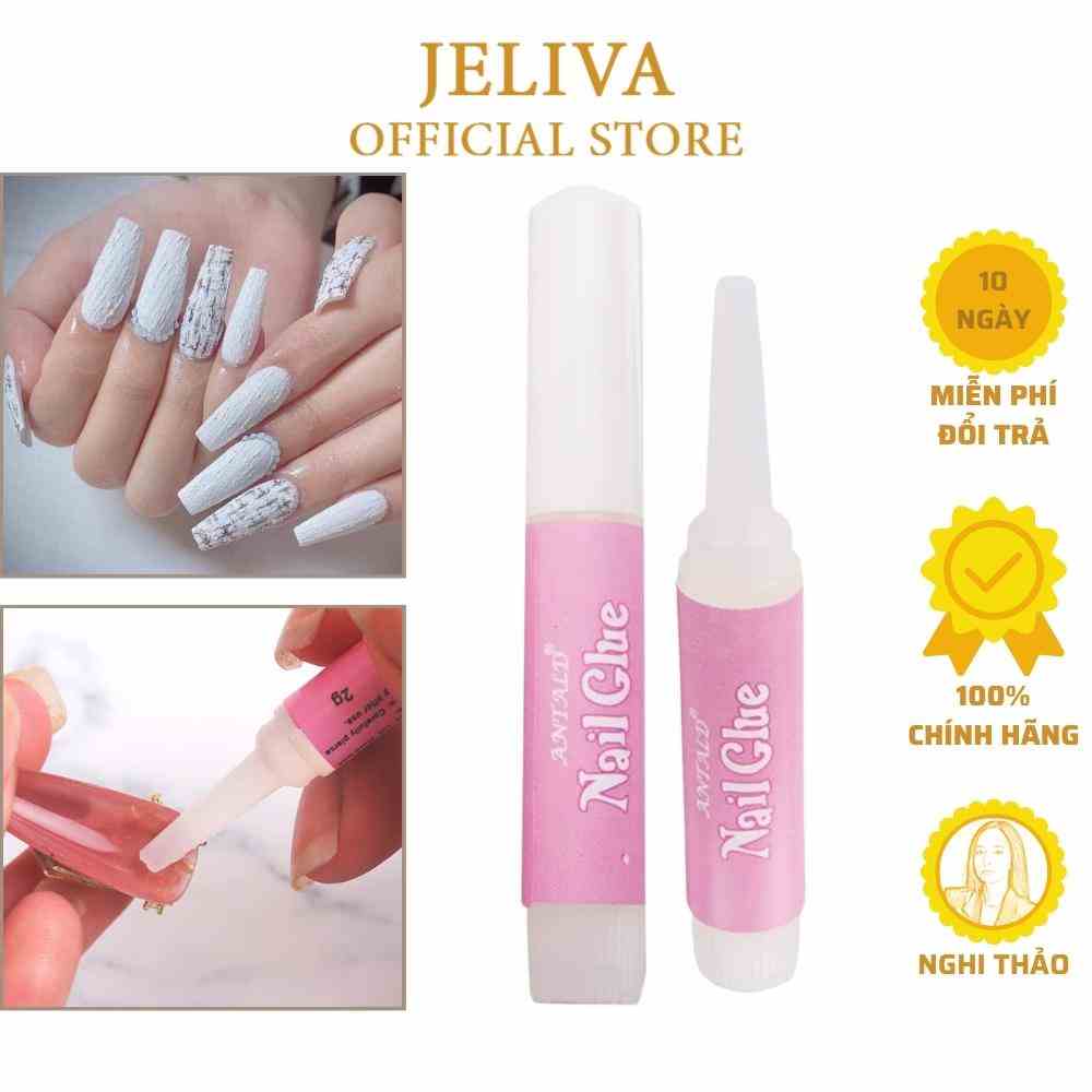 Keo dán móng mini nail box JELIVA 2g