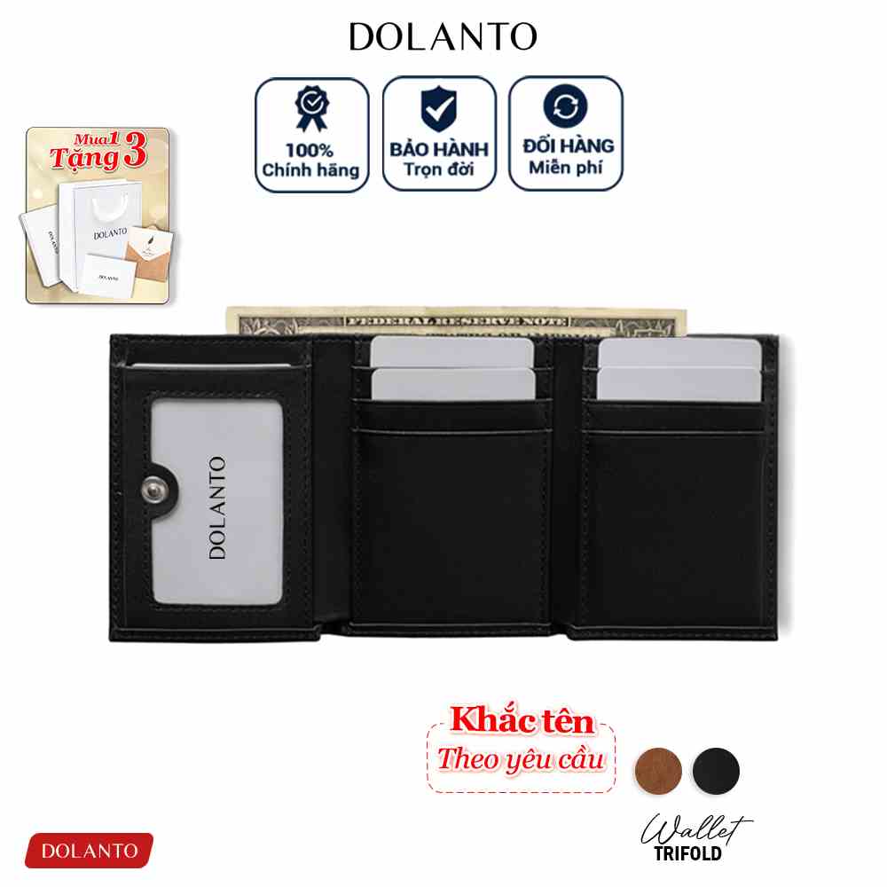 Ví DOLANTO BRAND® Trifold Wallet