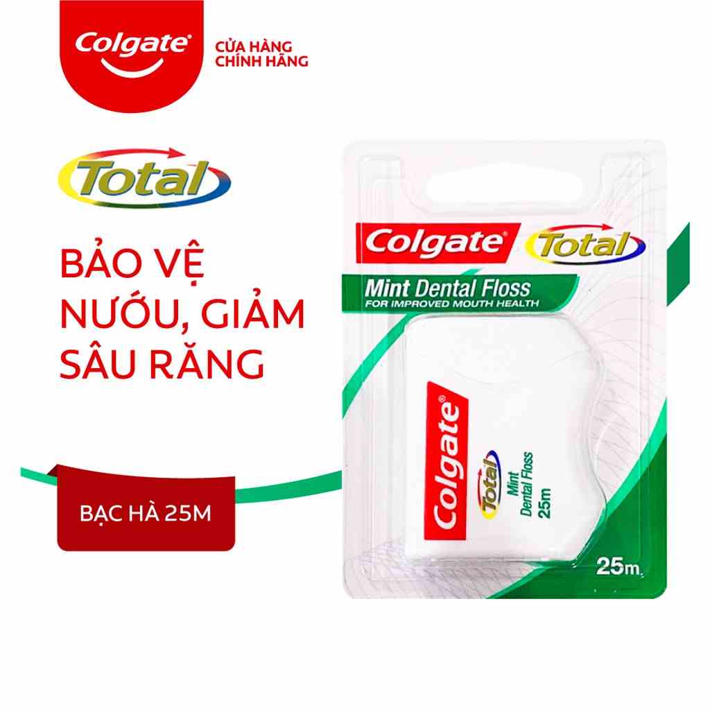 Chỉ nha khoa Colgate Dental hương bạc hà