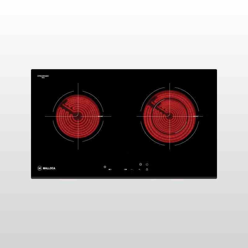 [Mã BMLTA35 giảm đến 35K đơn 99K] Bếp Điện Âm Malloca Hai Hồng Ngoại MH-7320 R (ngang 73cm) - Hàng chính hãng