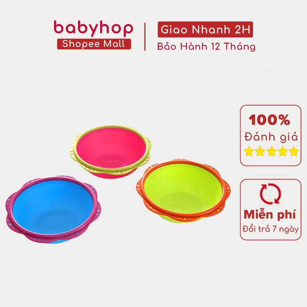 Chậu đa năng thương hiệu Babyhop thiết kế 3 màu lựa chọn phù hợp cho bé từ 6 tháng