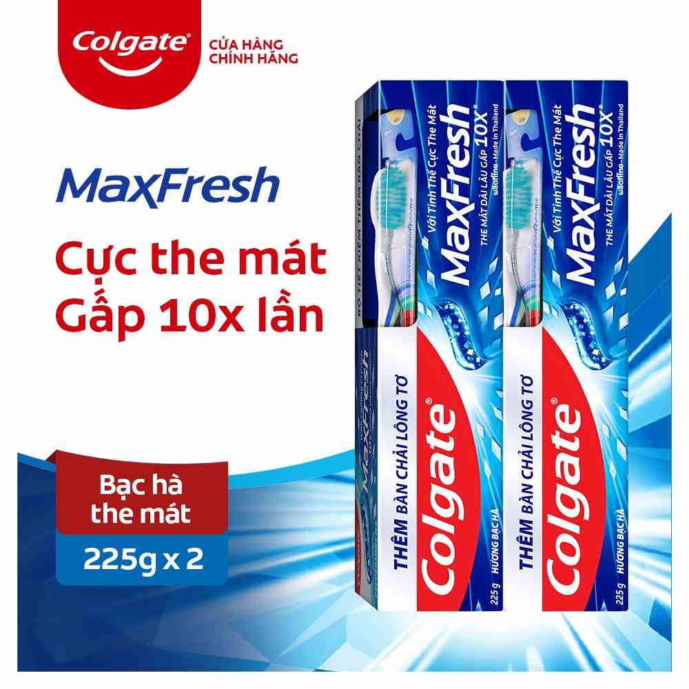 Bộ 2 Kem đánh răng Colgate Maxfresh GenZ phiên bản giới hạn