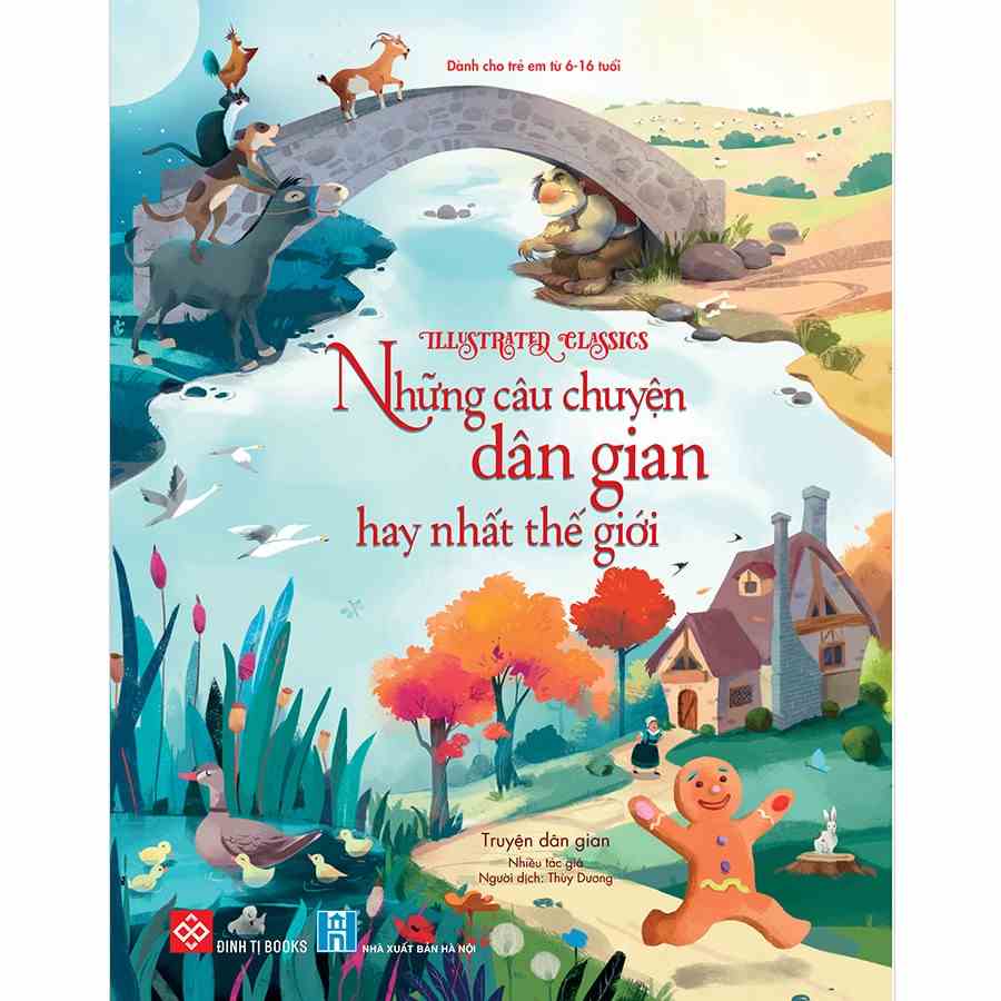 [Mã BMLTB35 giảm đến 35K đơn 99K] Sách – Illustrated Classics – Những câu chuyện dân gian hay nhất thế giới - đinh tị