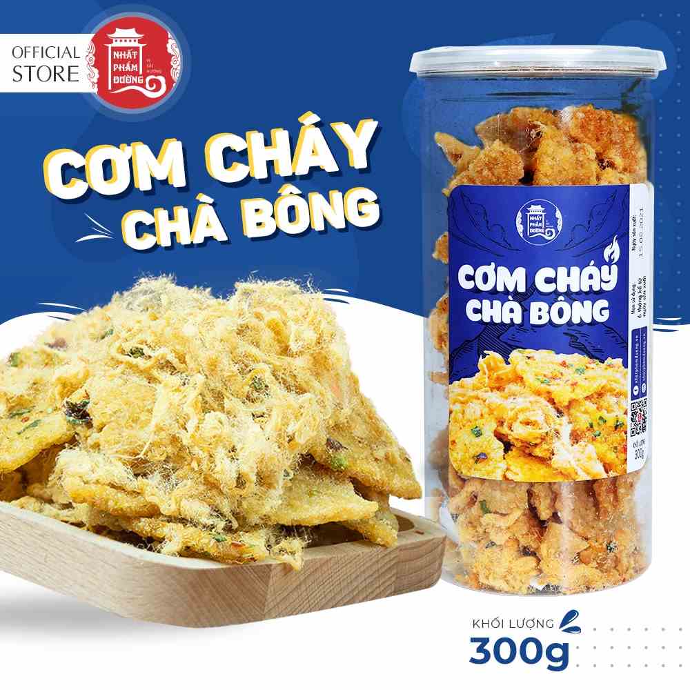 Cơm cháy chà bông 300g Nhất Phẩm Đường siêu nhiều ruốc