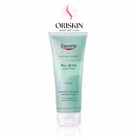 Eucerin Gel Tẩy Da Chết Da Mụn Eucerin Pro ACNE Solution Scrub 100ml