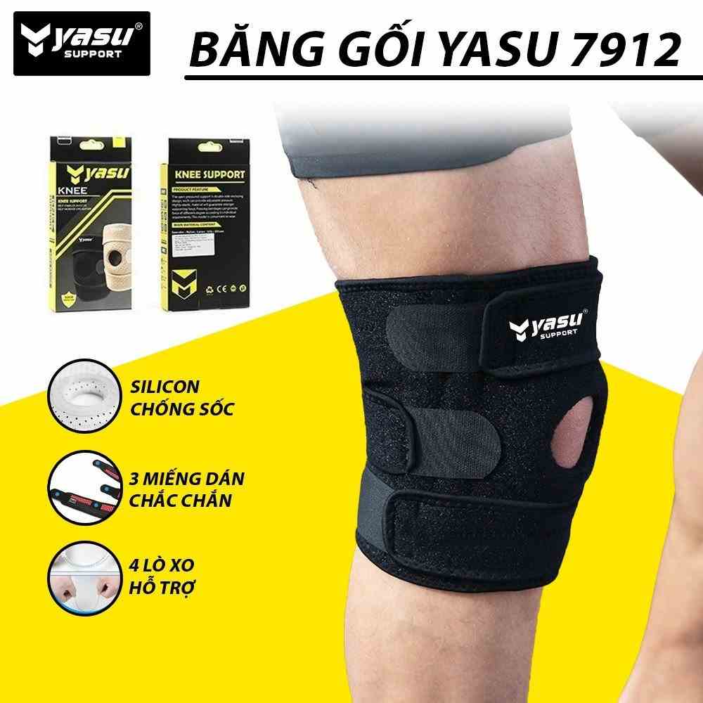 Bó gối dán có đệm 4 lò xo trợ lực Yasu 7912 (1 Chiếc)