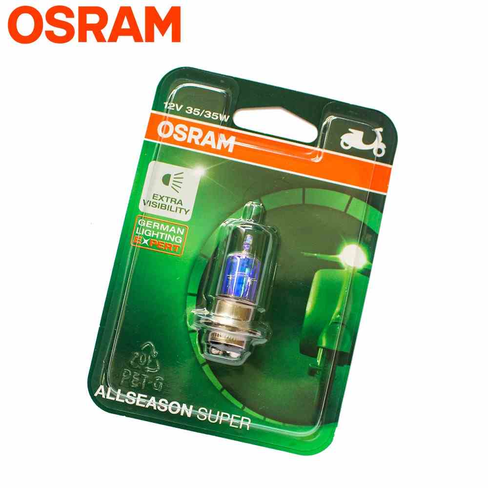 Bóng đèn HALOGEN OSRAM M5 (T19) Dream, Wave alpha, Future 1, Air Blade thái tăng sáng phá sương (62337ALS)