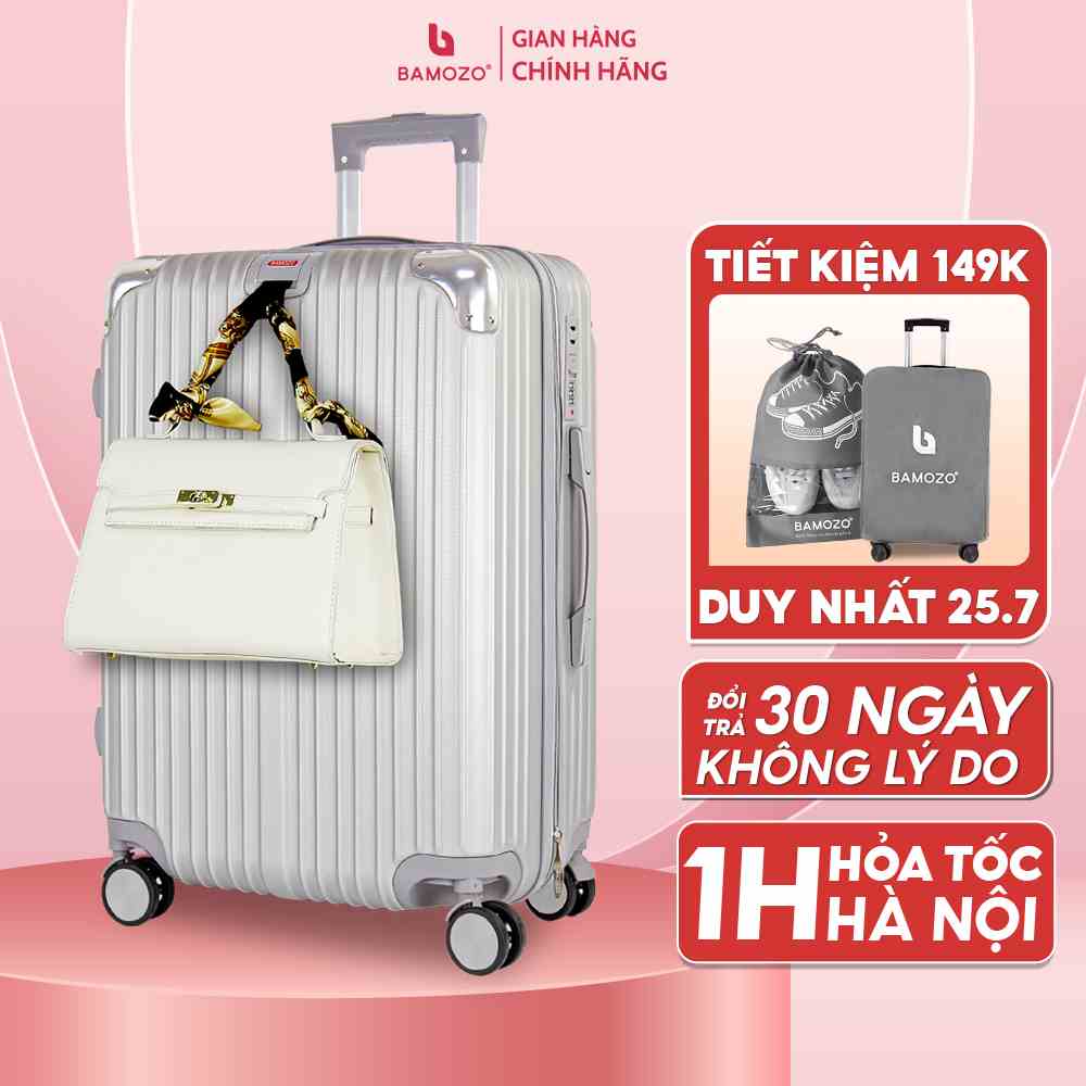 Combo Vali Du Lịch Bamozo 8809 Size 20 Và Size 24 Bền Đẹp Bảo Hành 5 Năm