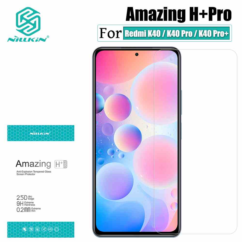 Kính Cường Lực Nillkin 2.5D H+ Pro Cho Xiaomi POCO F3 / Redmi K40 / K40 Pro / K40 Pro