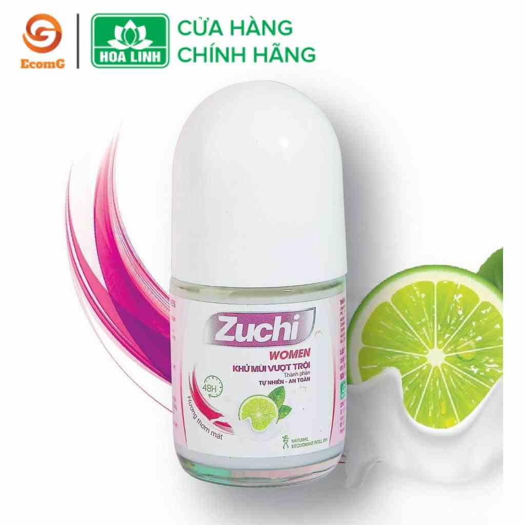 [Mã BMLTA35 giảm đến 35K đơn 99K] Lăn khử mùi Zuchi Women 25ml - Hương thơm mát cá tính - ZC1-02