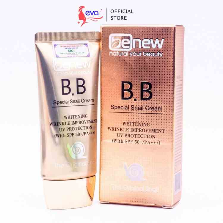 [Mã ICBFRI15 giảm 10% đơn 0đ] Kem BB lót nền Benew Special Snail Cream 50ml