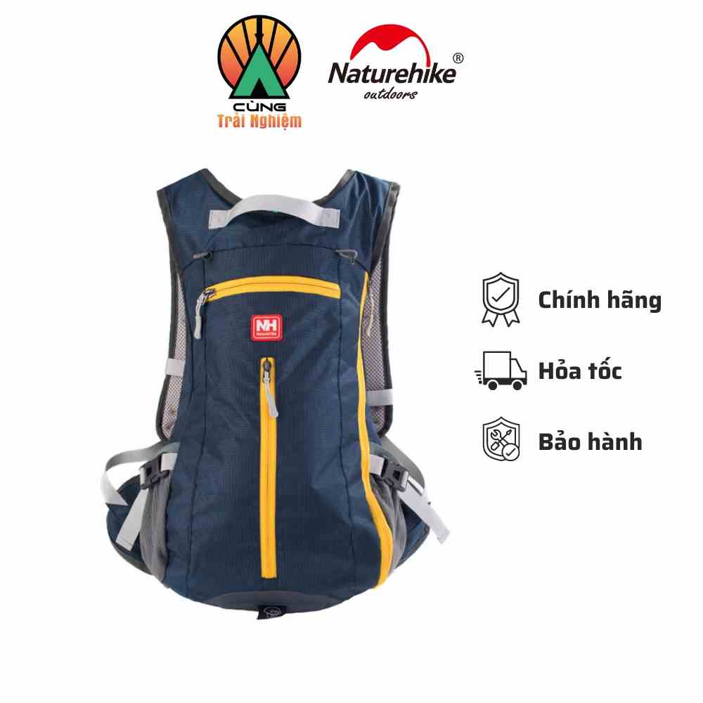 Balo Du Lịch, Dã Ngoại, Đạp Xe, Chạy Bộ NatureHike NH15C001-B, Dung Tích Lớn, Chống Thấm Nước, Thoáng Khí