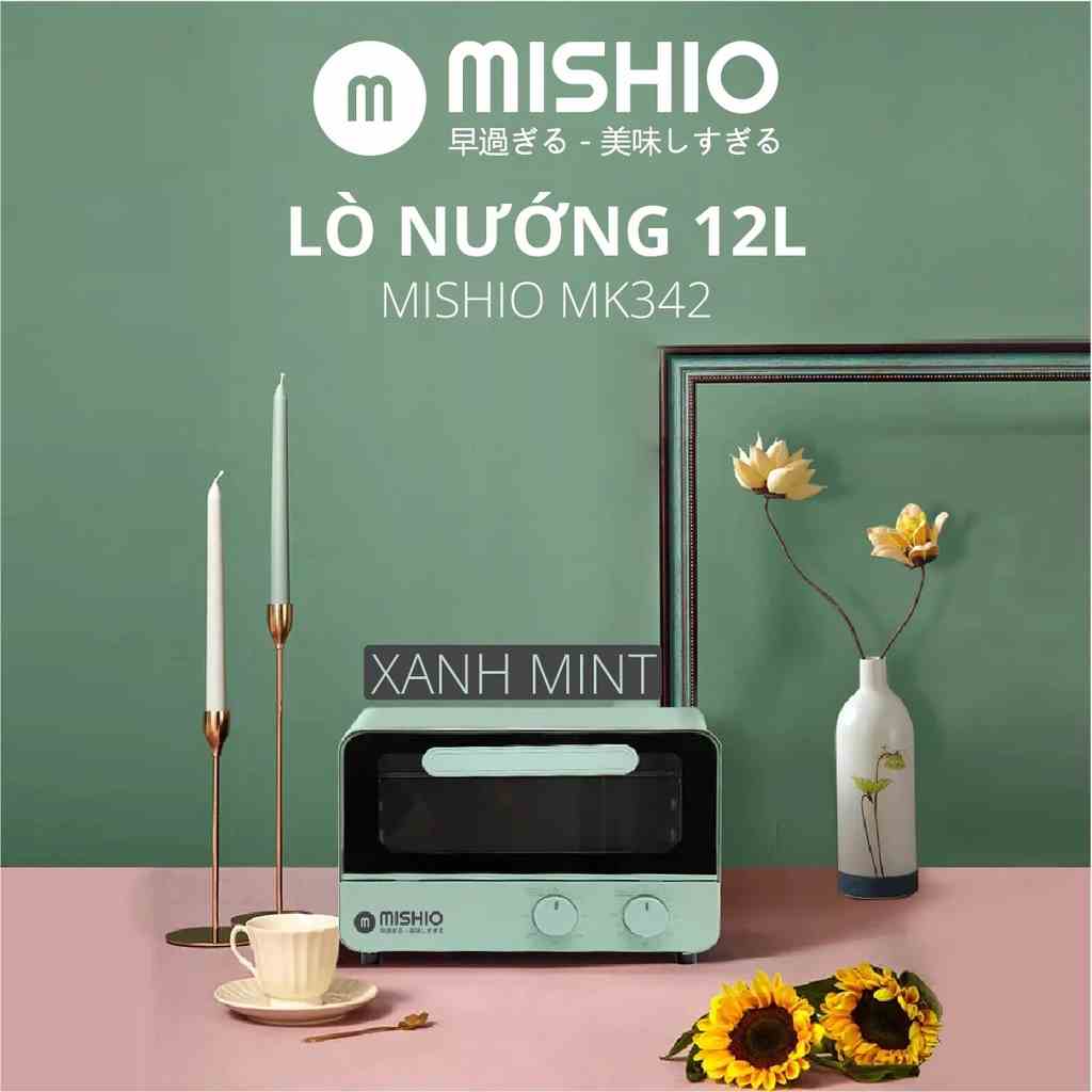 [Mã BMLTA35 giảm đến 35K đơn 99K] Lò nướng Mishio Mini - hàng chính hãng bảo hành 18 tháng