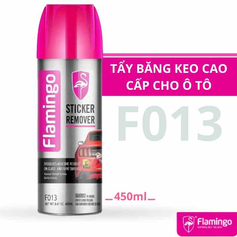 [Mã BMLTB35 giảm đến 35K đơn 99K] Tẩy Băng Keo Cao Cấp Sticker Remover Flamingo F013 450ml - Hãng Phân Phối Chính Thức