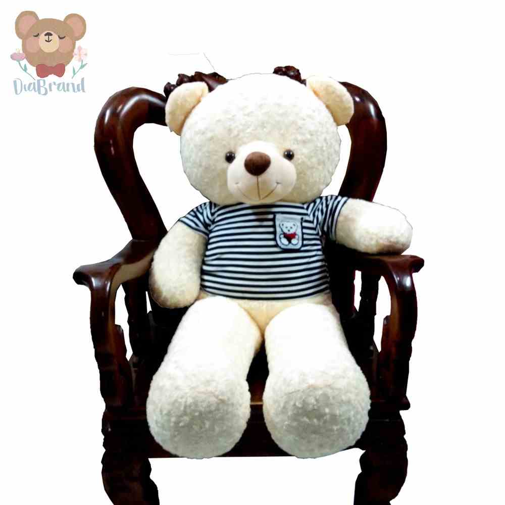 [Mã BMLTB35 giảm đến 35K đơn 99K] Gấu Bông Teddy Cao Cấp Áo Thun Khổ Vải 1m2 Cao 1M (NHIỀU MÀU) [ DIABRAND ]