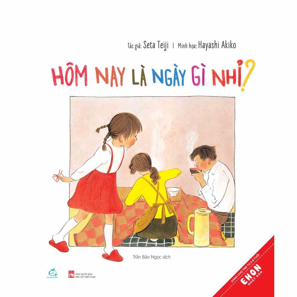 [Mã BMLTA35 giảm đến 35K đơn 99K] Sách Ehon Hôm Nay Là Ngày Gì Nhỉ