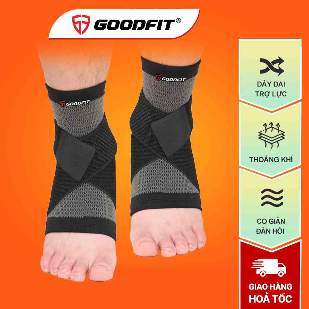 Băng cổ chân, bó cổ chân, bảo vệ mắt cá chân thể thao đàn hồi GoodFit GF614A