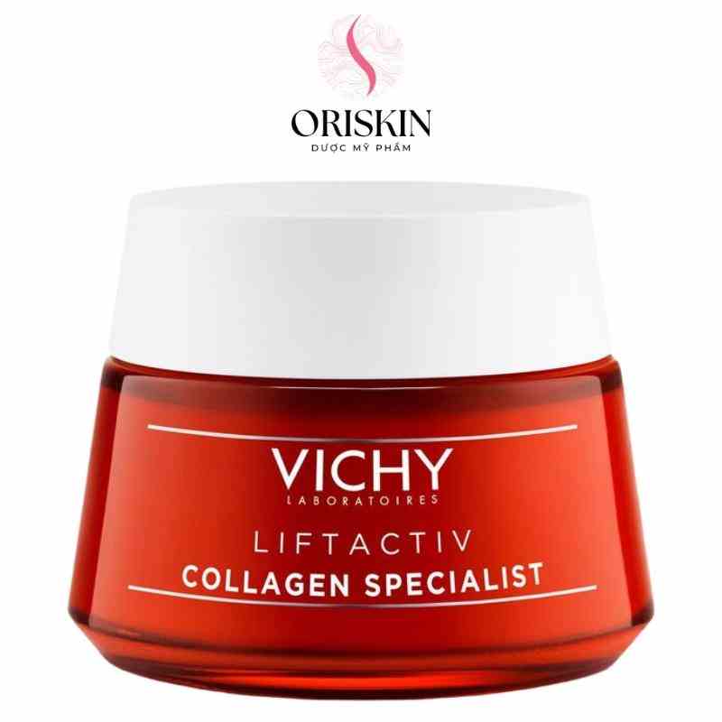 Vichy Kem Dưỡng Chuyên Biệt Ngăn Ngừa Lão Hóa, Sáng Da Ban Ngày Vichy Liftactiv Collagen Specialist