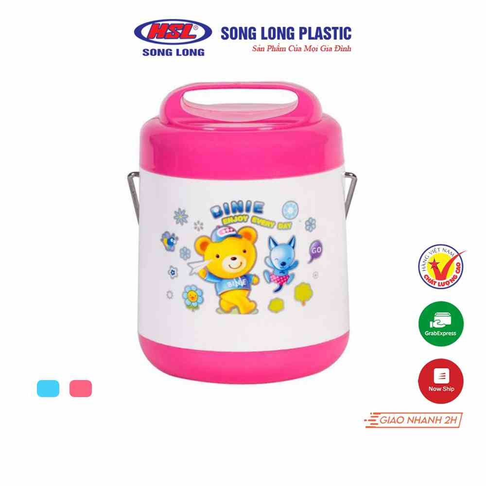 Cặp lồng Inox - 2208 Song Long Plastic