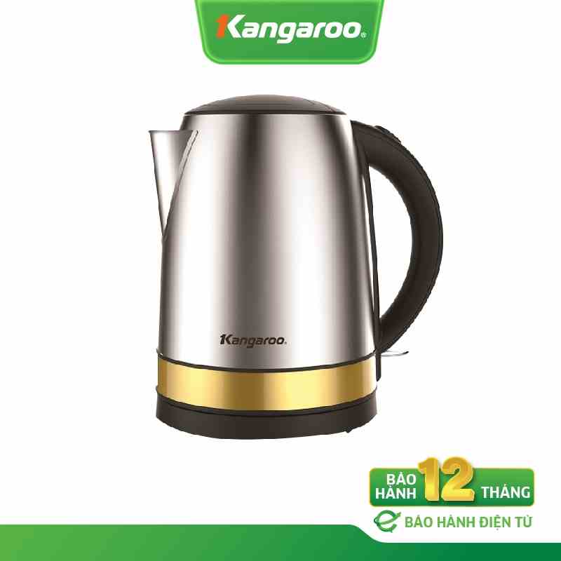 Bình đun siêu tốc Kangaroo thân inox 1.7L model KG642