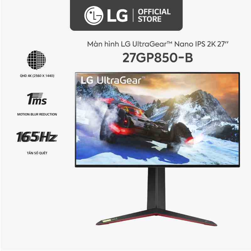 [Mã ELBAU5 giảm 5% đơn 300K] Màn Hình LG UltraGear 27GP850-B 27