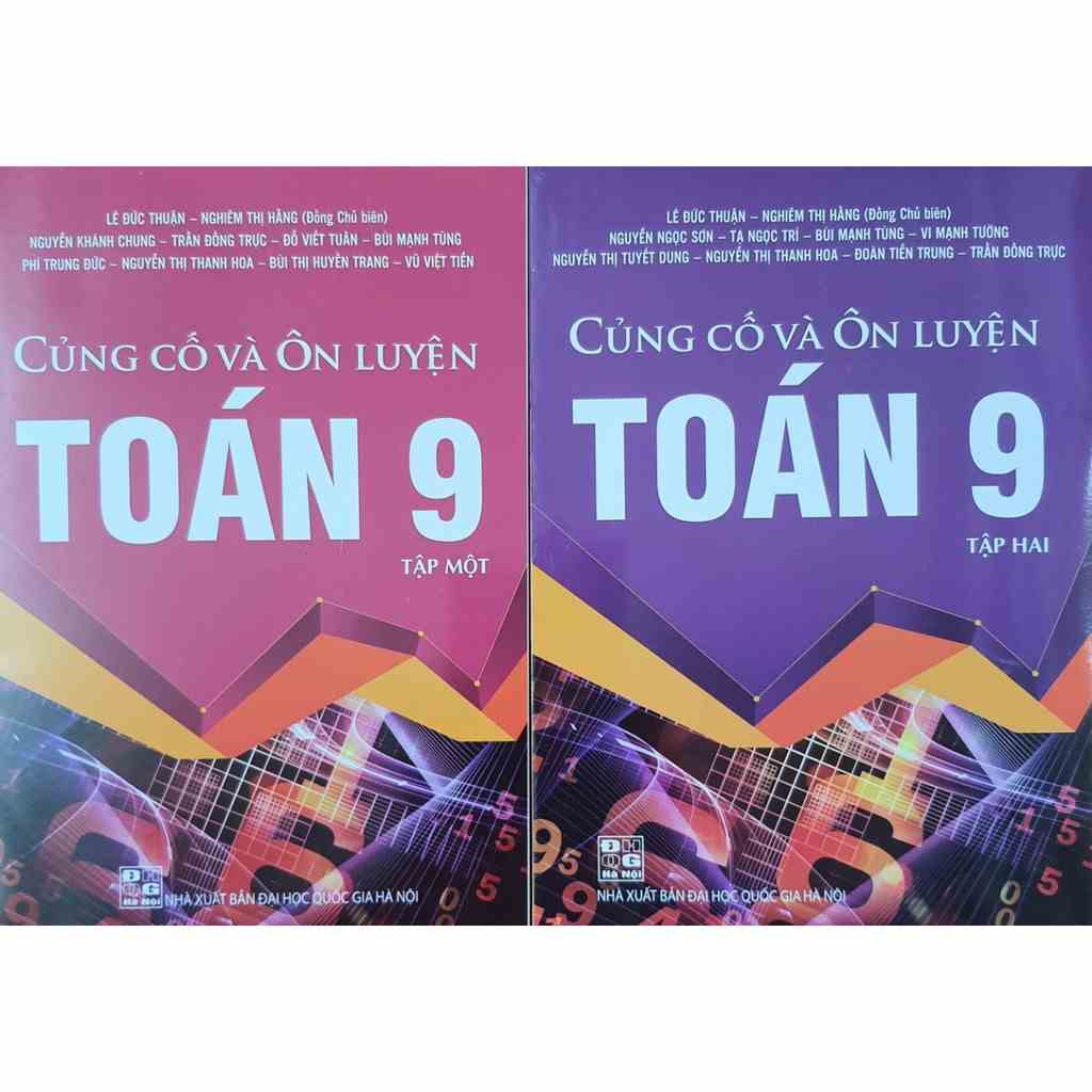 Sách - Combo Củng cố và ôn luyện Toán 9