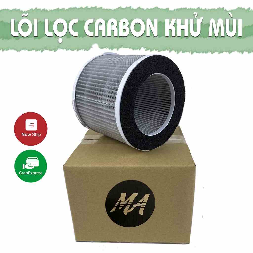 Lõi lọc không khí than hoạt tính Carbon lọc mùi, khử mùi hiệu quả thay thế máy lọc không khí MaxAir MA025