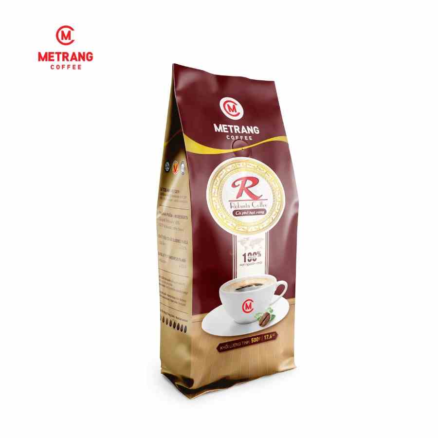 [Mã BMLTB35 giảm đến 35K đơn 99K] Cà phê Mê Trang Robusta (R) - túi hạt rang 500g