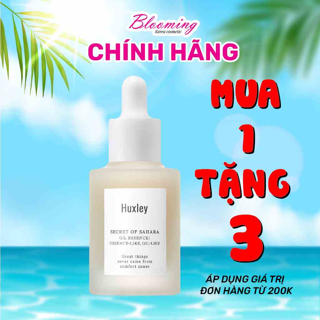 Tinh chất dưỡng phục hồi da chống lão hóa Huxley Oil Essence; Essence-Like, Oil Like 30ml