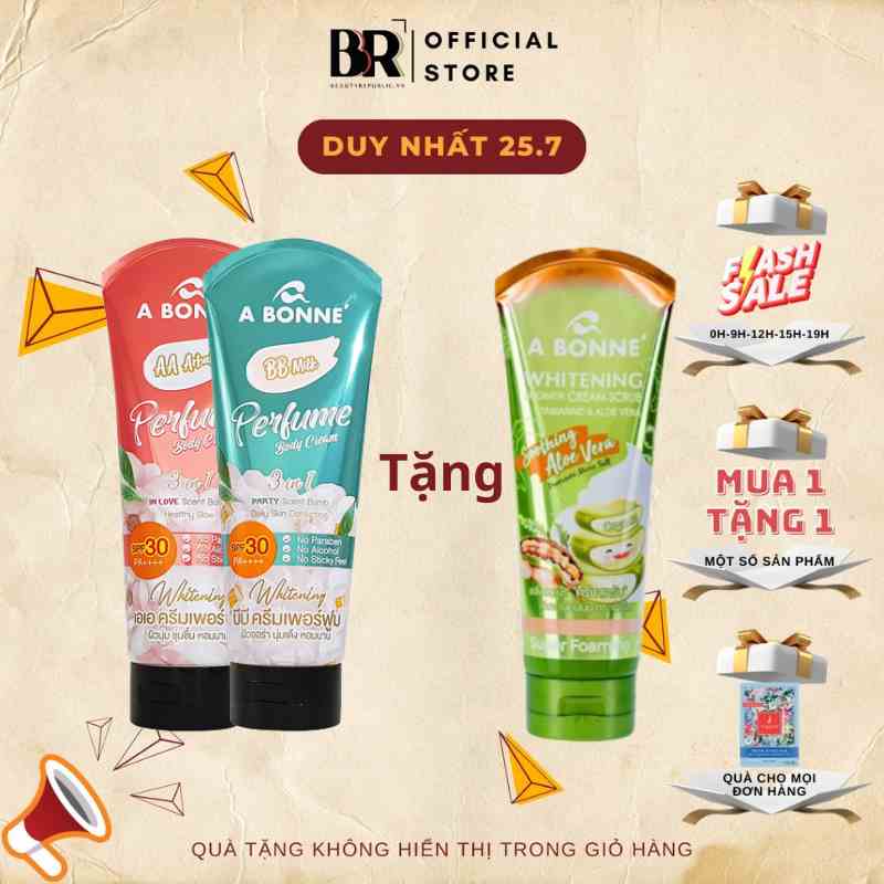 Kem Dưỡng Toàn Thân A Bonne SPF30 200g