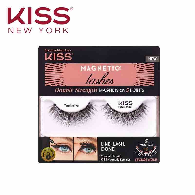 Mi Giả Nam Châm Kiss New York Magnetic Faux Mink Lashes (Tantalize - KMEL04)