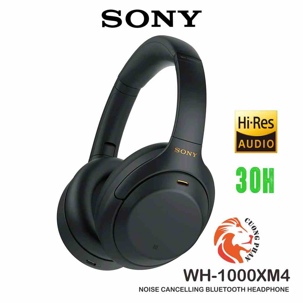 Tai Nghe Chụp Tai Chống Ồn Sony WH-1000XM4 Chính Hãng Sony Việt Nam | Bảo Hành 12 Tháng