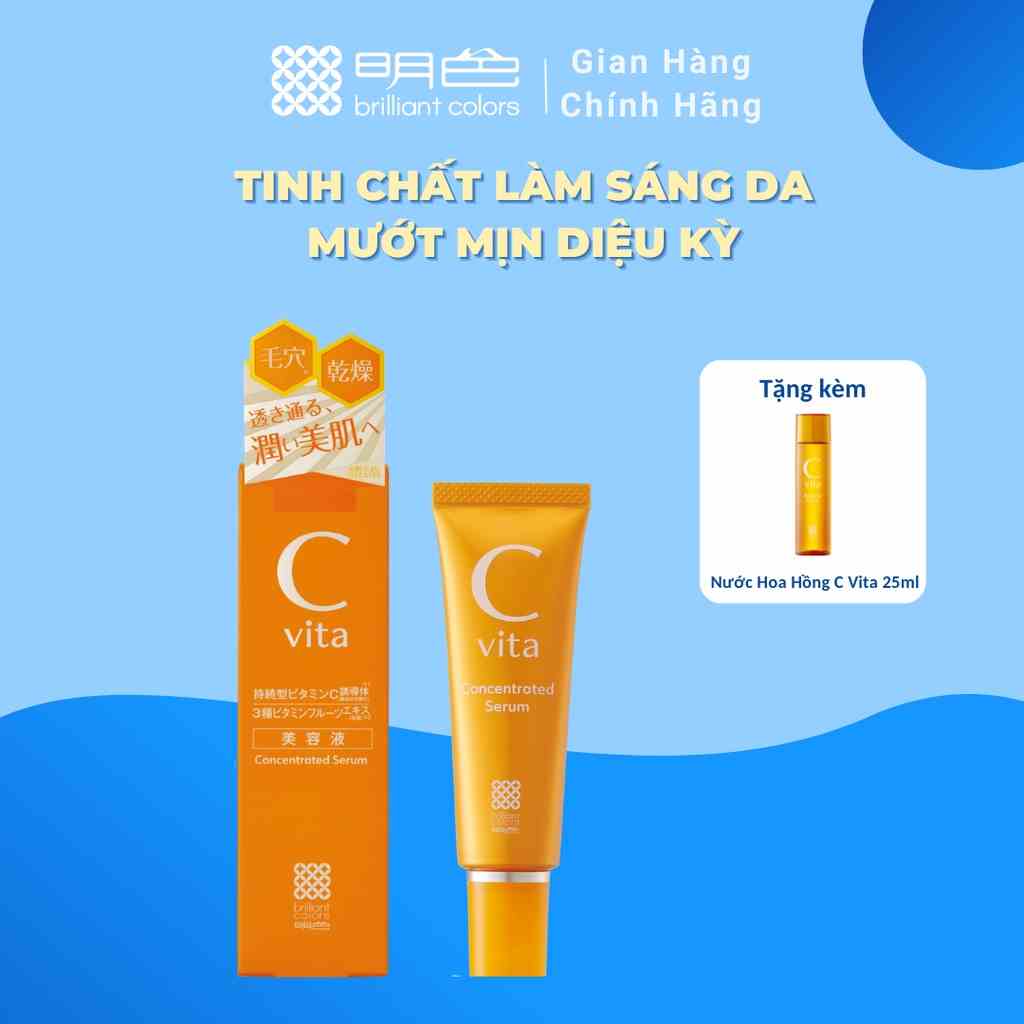 Meishoku C Vita Concentrated Serum - Tinh Chất C Vita 30ml