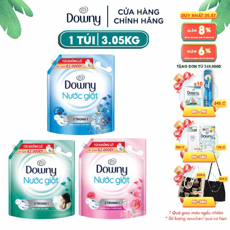 Nước Giặt Downy Túi 3.05kg