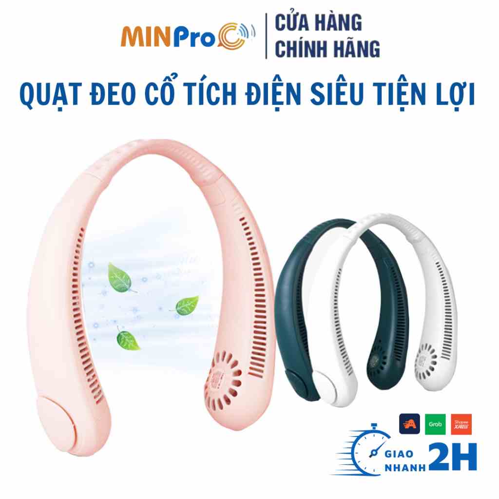 [Mã BMLTB200 giảm đến 100K đơn 499K] Quạt Cầm Tay Mini Đeo Cổ USB Hiện Đại, Nhỏ Gọn Tiện lợi Siêu Mát