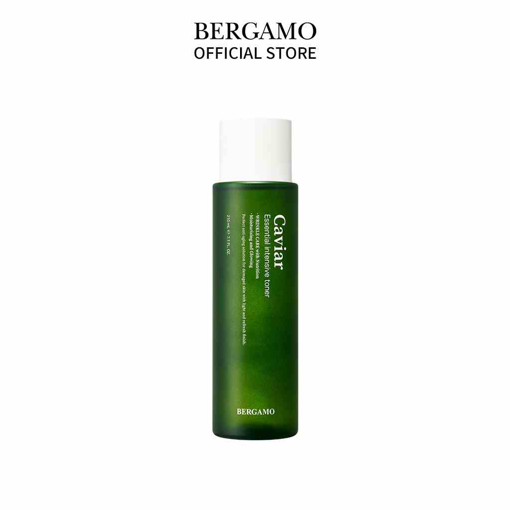 Toner tinh chất trứng cá Bergamo dưỡng ẩm chuyên sâu 210ml