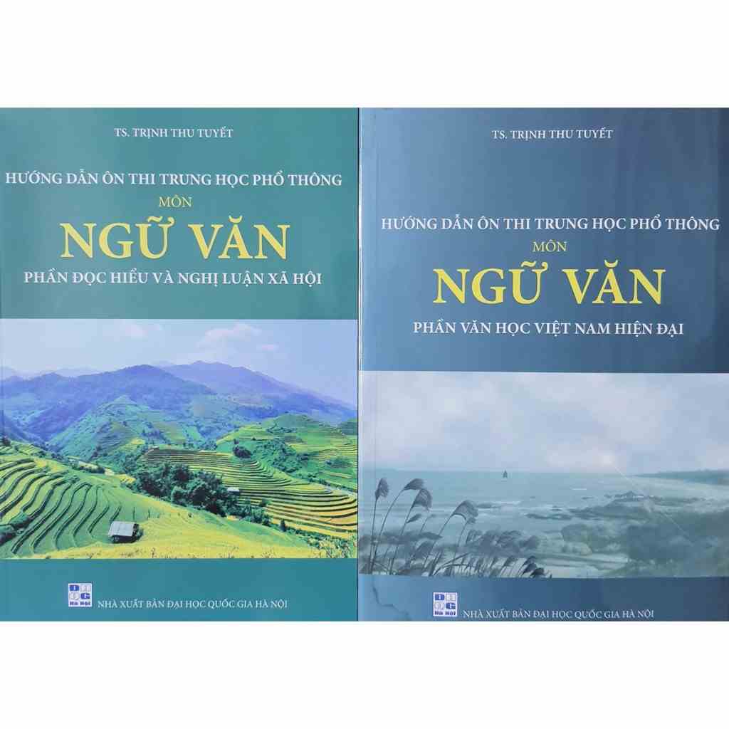 Sách - Combo Hướng dẫn ôn thi Trung Học Phổ Thông môn Ngữ Văn