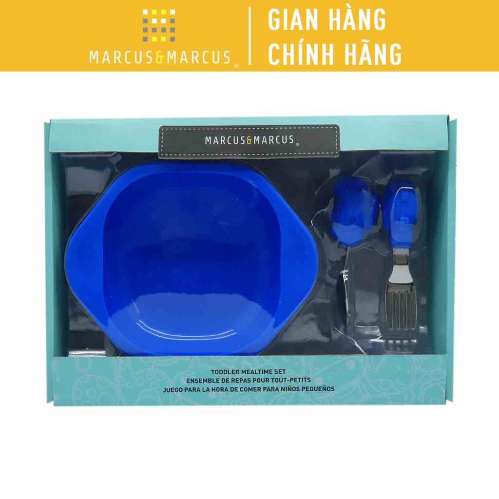 [Mã BMLTB200 giảm đến 100K đơn 499K] Bộ đồ dùng ăn dặm Toddler Marcus & Marcus, cho bé từ 18 tháng - Lucas