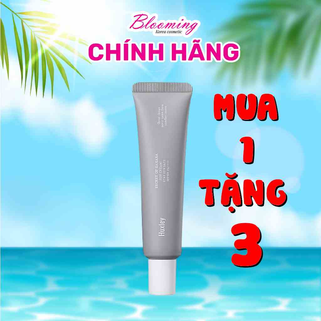 Kem chống nắng bảo vệ và dưỡng ẩm dịu nhẹ cho da Huxley Sun Cream Stay Sun Safe 35ml SPF 50+ PA+++