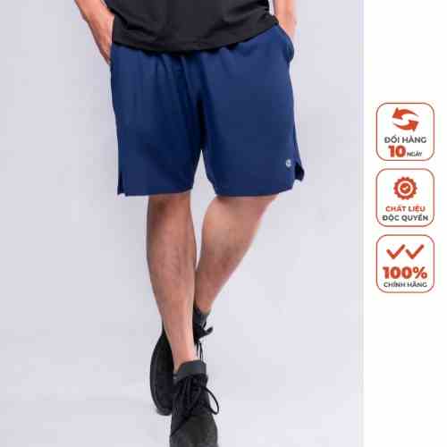 [Mã BMLTB35 giảm đến 35K đơn 99K] Quần Short Nam Livan Sport Rimo Siêu Nhẹ Hỗ Trợ Vận Động Tối Đa Màu Xanh Than