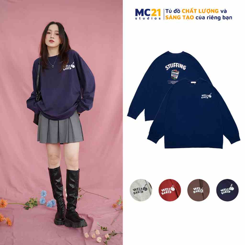 Áo thun dài tay MINION CLOTHING oversize Unisex form rộng sweater Ulzzang Streetwear Hàn Quốc chất nỉ thun cao cấp A3408