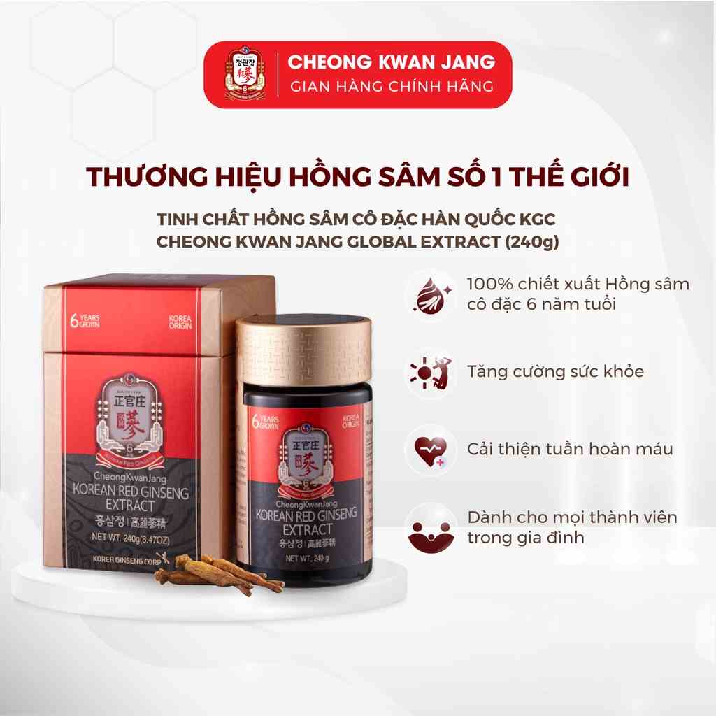 Tinh Chất Hồng Sâm Cô Đặc Hàn Quốc KGC Cheong Kwan Jang Global Extract